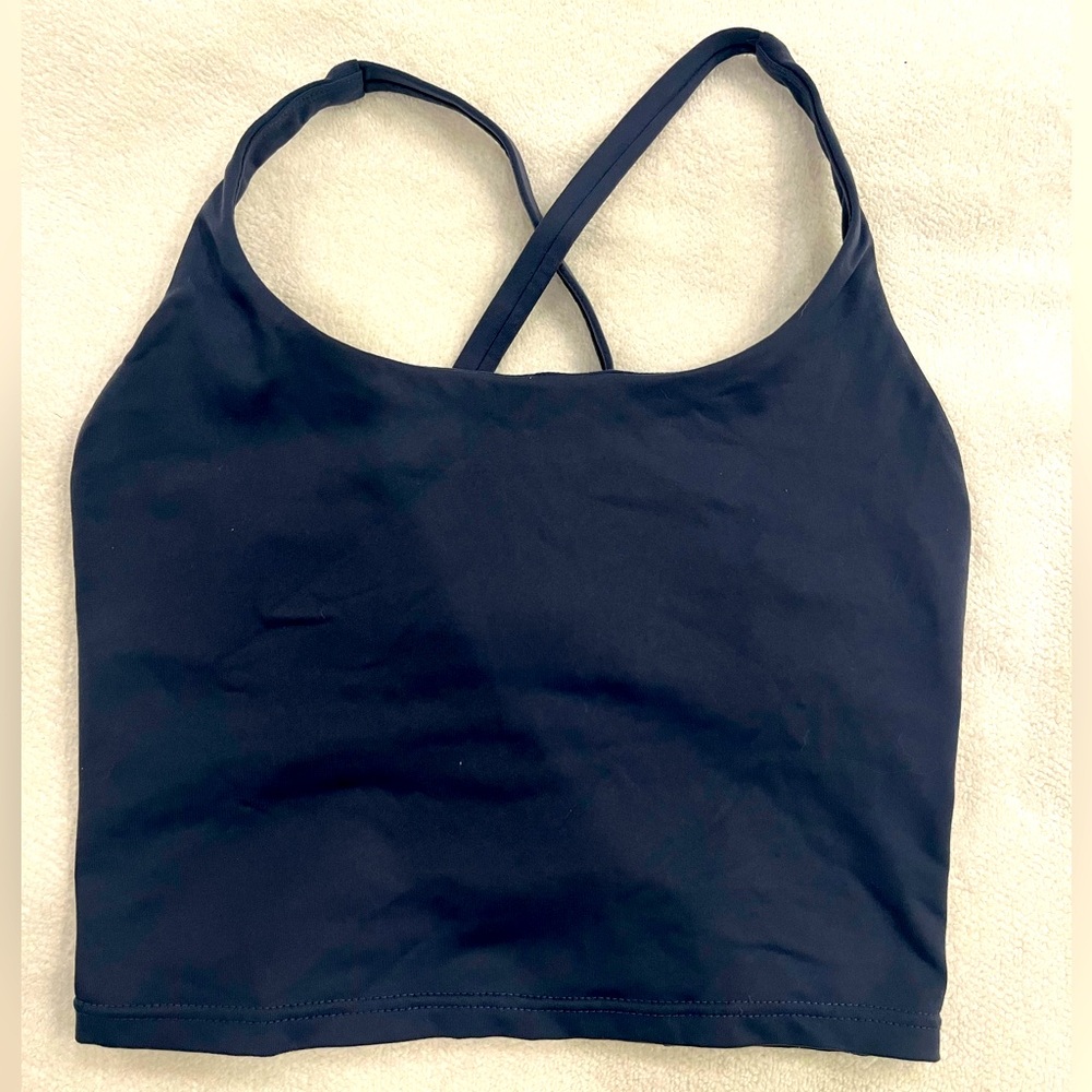 Navy tank top